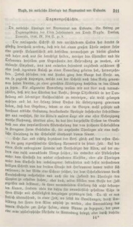 211-217 Dogmengeschichte