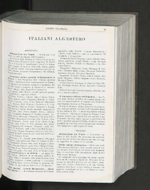 Italiani All'Estero.