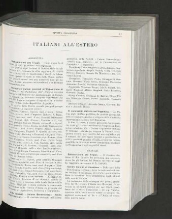 Italiani All'Estero.