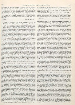 374-375 [Rezension] Seemann, Michael, Heilsgeschehen und Gottesdienst