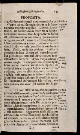 243-244, Diei Quartae Proposita