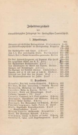 705-706 Inhaltsverzeichnis