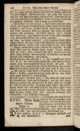 126-132, XVIII. Von dem Worte Gottes