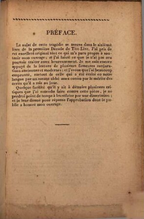 Manlius Capitolinus : tragédie en 5 actes