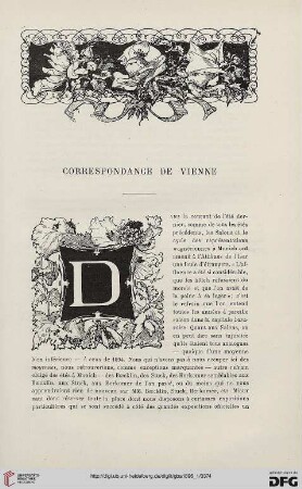 3. Pér. 15.1896: Correspondance de Vienne