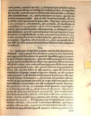 Disputationum ex philosophia selectarum .... Vicesima-secunda, De potentia Dei