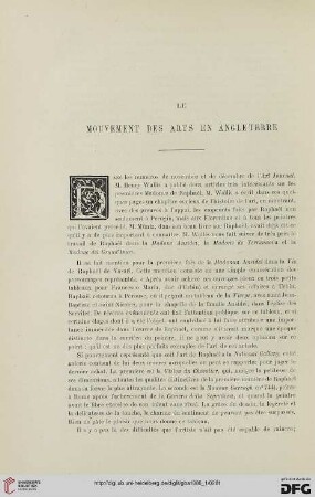 2. Pér. 33.1886: Le mouvement des arts en Angleterre
