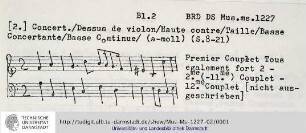 Suite a-moll