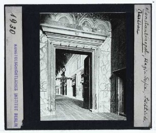 Istanbul, Hagia Sophia : Portal zur Vorhalle