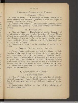 6. General cultivation of plants