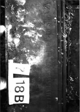 Grabstein A I/7/18B