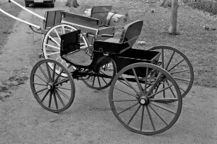 Matthiesen, Anne und Matthiesen, Hans-Gert: Kutschensammler: Dog-Cart (hinten) und Amerikaner (Baujahr 1921, hinten)