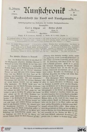 Heft 36 (18. Juni 1885)