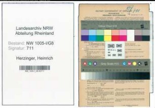 Entnazifizierung Heinrich Herzinger , geb. 20.02.1896 (technischer Angestellter)