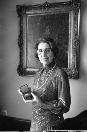 Verleihung der Thomas-Dehler-Medaille an Stadträtin Melitta Schöpf