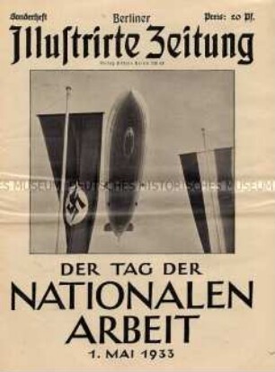Sonderheft der "Berliner Illustrirten Zeitung" zum 1. Mai 1933 ("Tag der Nationalen Arbeit")
