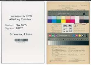 Entnazifizierung Johann Schummer , geb. 03.11.1904 (Steiger)