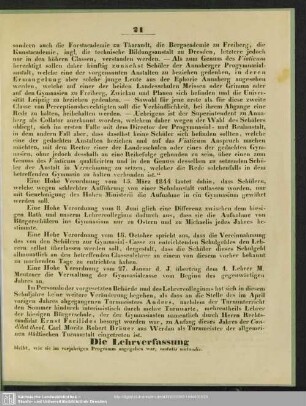 Lehrverfassung