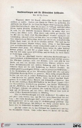 2: Kunstwandlungen und die süddeutschen Hoftheater, [1]