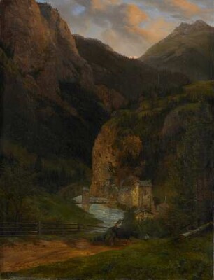 Tal von Finstermünz in Tirol