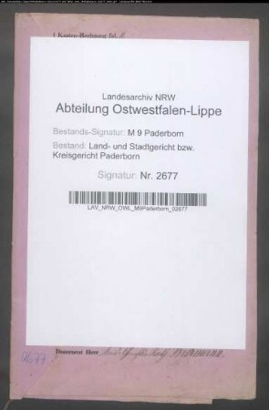 Erblasser: Lohmann, Maria Anna: