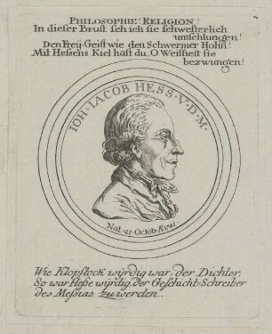 Bildnis des Johann Jacob Hess