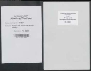 Teilung der Buerschen Mark Rödinghäuser Anteils (Amt Limberg, Vogtei Bünde)