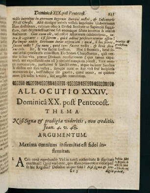 221-228, Allocutio XXXIV.