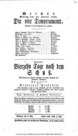 Die vier Temperamente