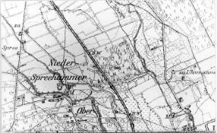 Rothenburg/O.L.-Spreehammer. Meßtischblatt, 1:25.000, Sekt. Rothenburg