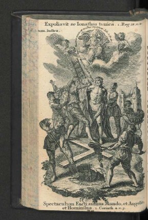 Spectaculum facti sumus mundo, et angelis et hominibus.