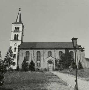 Callenberg. Katharinenkirche (1855/1859). Ansicht von Süden