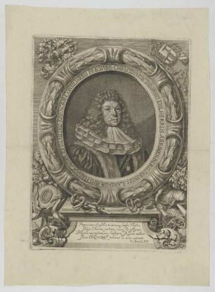 Bildnis des Christophorus Theophilus Dilherrus