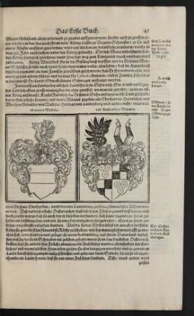 und Landenberg Wappen.