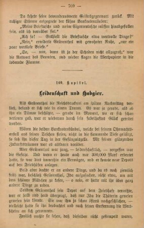 140. Kapitel. Leidenschaft und Habgier.