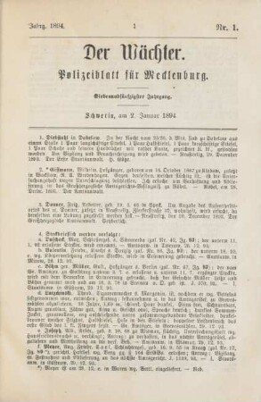 2. Januar-28. December = Nr. 1-103