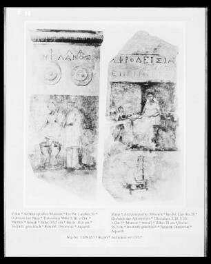 Grabstele der Phila