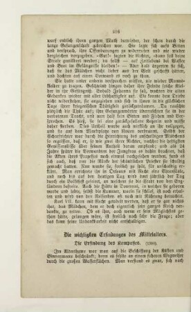 Die wichtigsten Erfindungen des Mittelalters