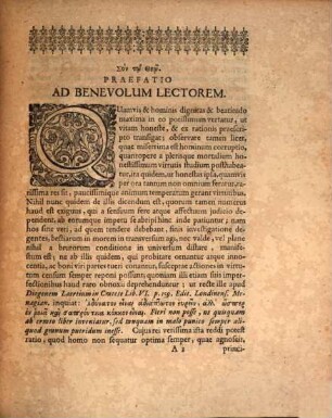 De contemtu divitiarum atque facultatum apud antiquos philosophos