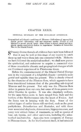 Chapter XXXIX. General Summary Of The European Evidence