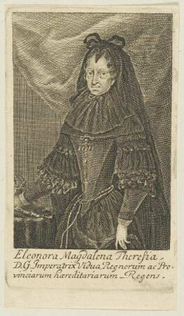 Bildnis der Eleonora Magdalena Theresia, Kaiserin des Römisch-Deutschen Reiches