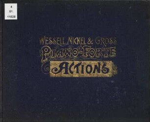 Illustrated catalogue of piano-forte actions
