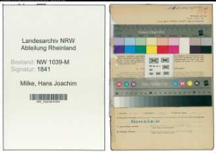Entnazifizierung Hans Joachim Milke , geb. 15.08.1908 (Beamter)