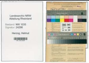 Entnazifizierung Helmut Herzog , geb. 03.12.1921 (Bergbauangestellter)