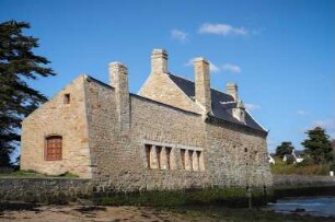 Frankreich. Bretagne. Morbihan. Arzon. Nähe. Moulin de Pen Castel. Golfe du Morbihan