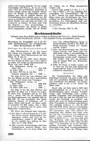 Rechtsauskünfte