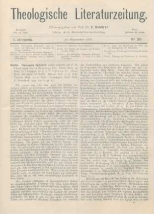 505-508 [Rezension] Studien. Theologisch Tijdschrift, onder redactie van P. D. Chantepie de la Saussaye