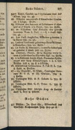 Rohe Bücher