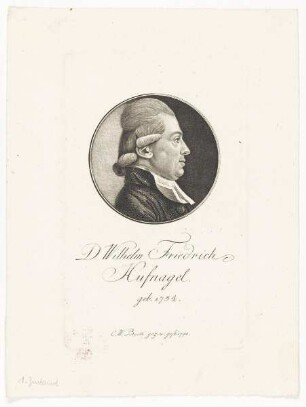 Bildnis des Wilhelm Friedrich Hufnagel