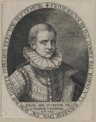 Bildnis des Fridericvs IIIIBildnis des Kurfürsten Friedrich IV. von der Pfalz